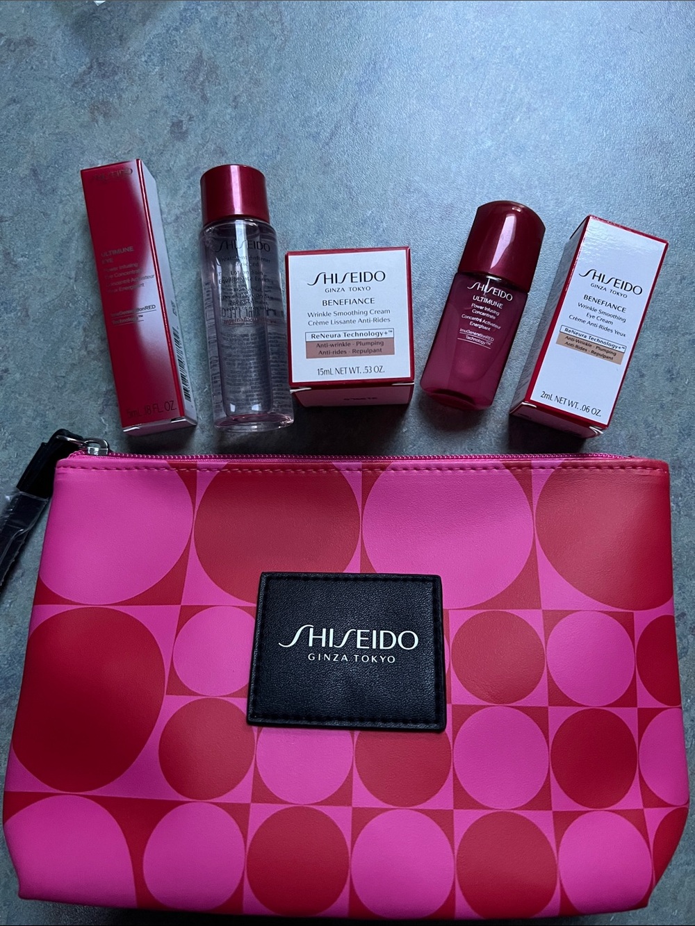 Shiseido Women Skincare travel set
